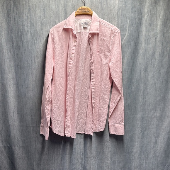 Original Penguin Light Pink Casual Button Down Shirt size small - Picture 3 of 9